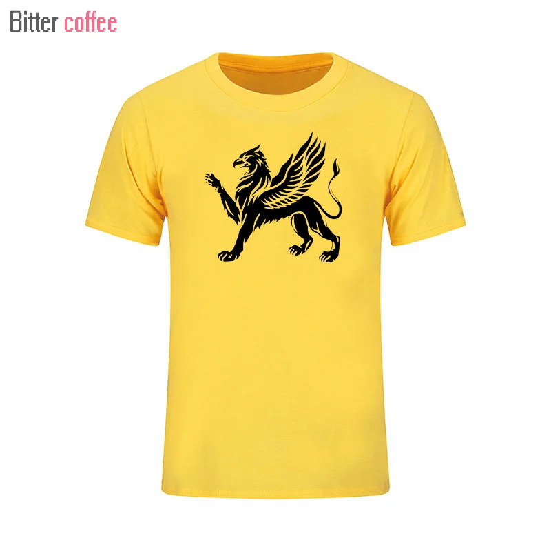 Новая сумасшедшая греческая мифология футболка Гриффина грифона для мужчин