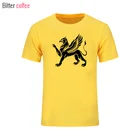 Новая сумасшедшая греческая мифология, футболка Гриффина грифона для мужчин, хлопковая футболка с коротким рукавом и индивидуальным принтом на лето, женская футболка