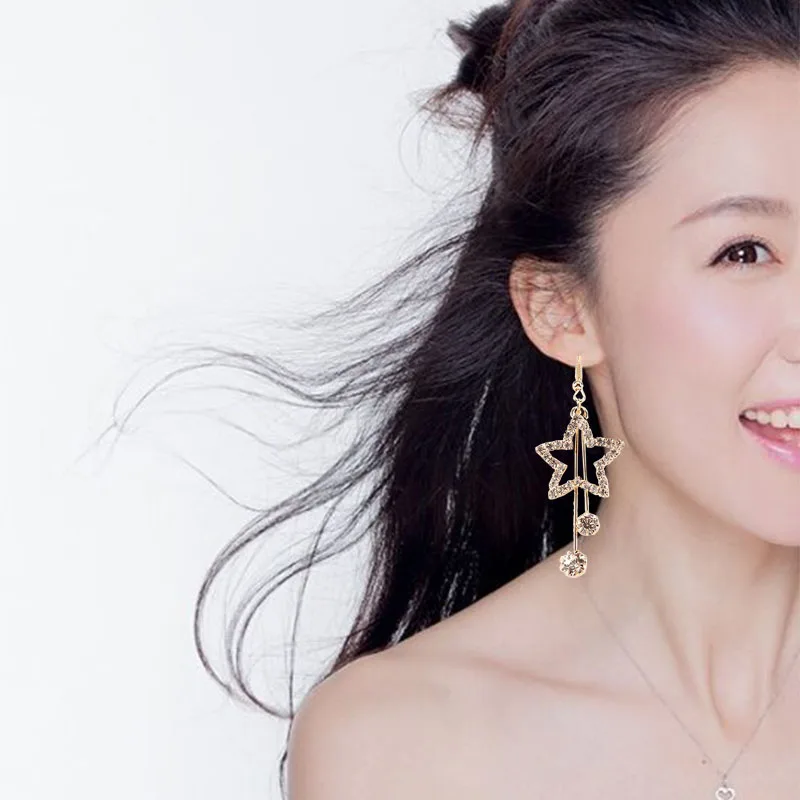 

Today Most Popular Fashion Love And Star Dating Gifts For Girlfriends Birthday Is A Beautiful Crystal Earrings Accessories