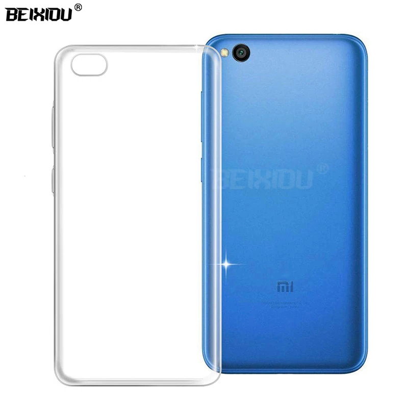 Чехол для Xiaomi Redmi Go TPU Силиконовый прочный прозрачный мягкий чехол 5 0 защитный на