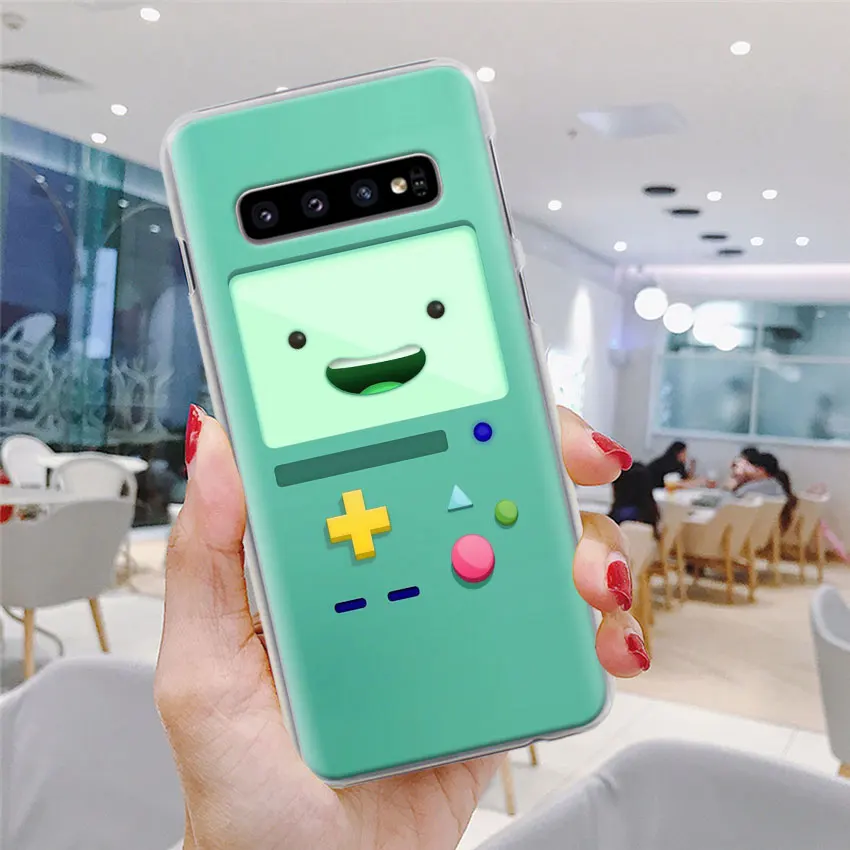 "Время приключений" Beemo Джейк чехол для телефона для samsung Galaxy S10e S10 плюс S7 S8 S9 Plus Note 8 9 M10 M20 M30 жесткий чехол Coque