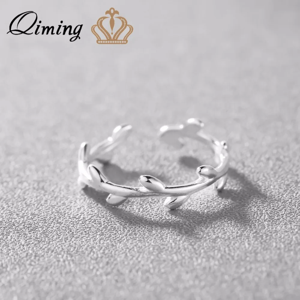 QIMING 2019 прекрасный дизайн модные ювелирные изделия регулируемые свадебные