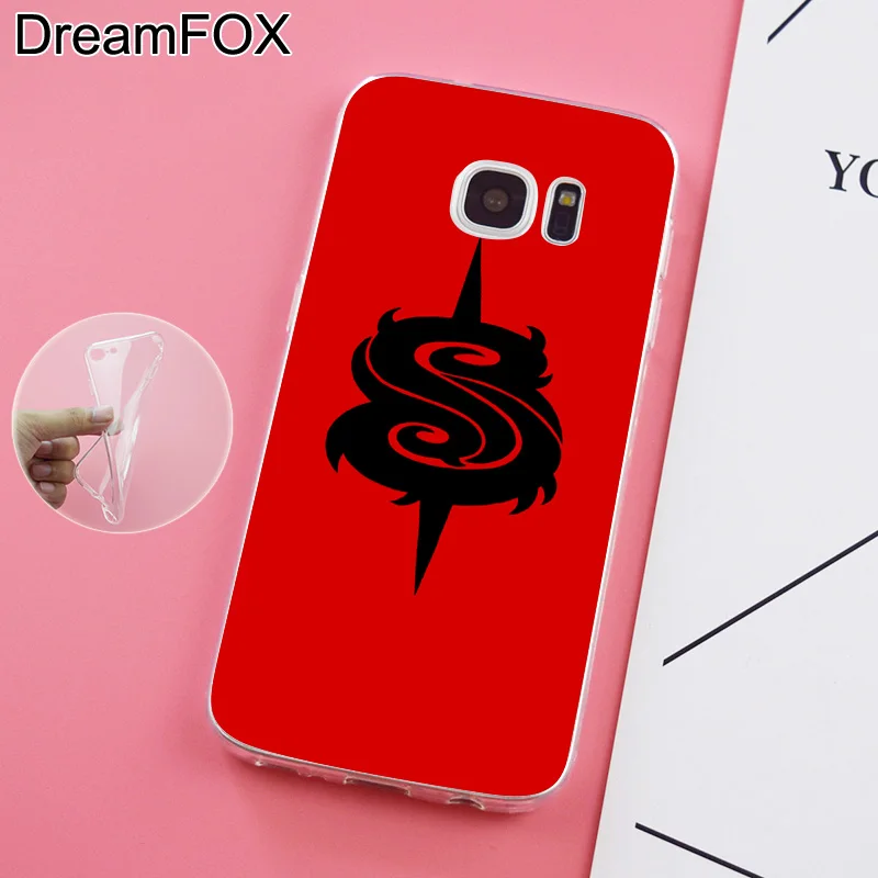 DREAMFOX K199 Slipknot Rock Мягкий ТПУ силиконовый чехол для samsung Galaxy Note S 6 7 8 9 Edge Plus Grand Prime |