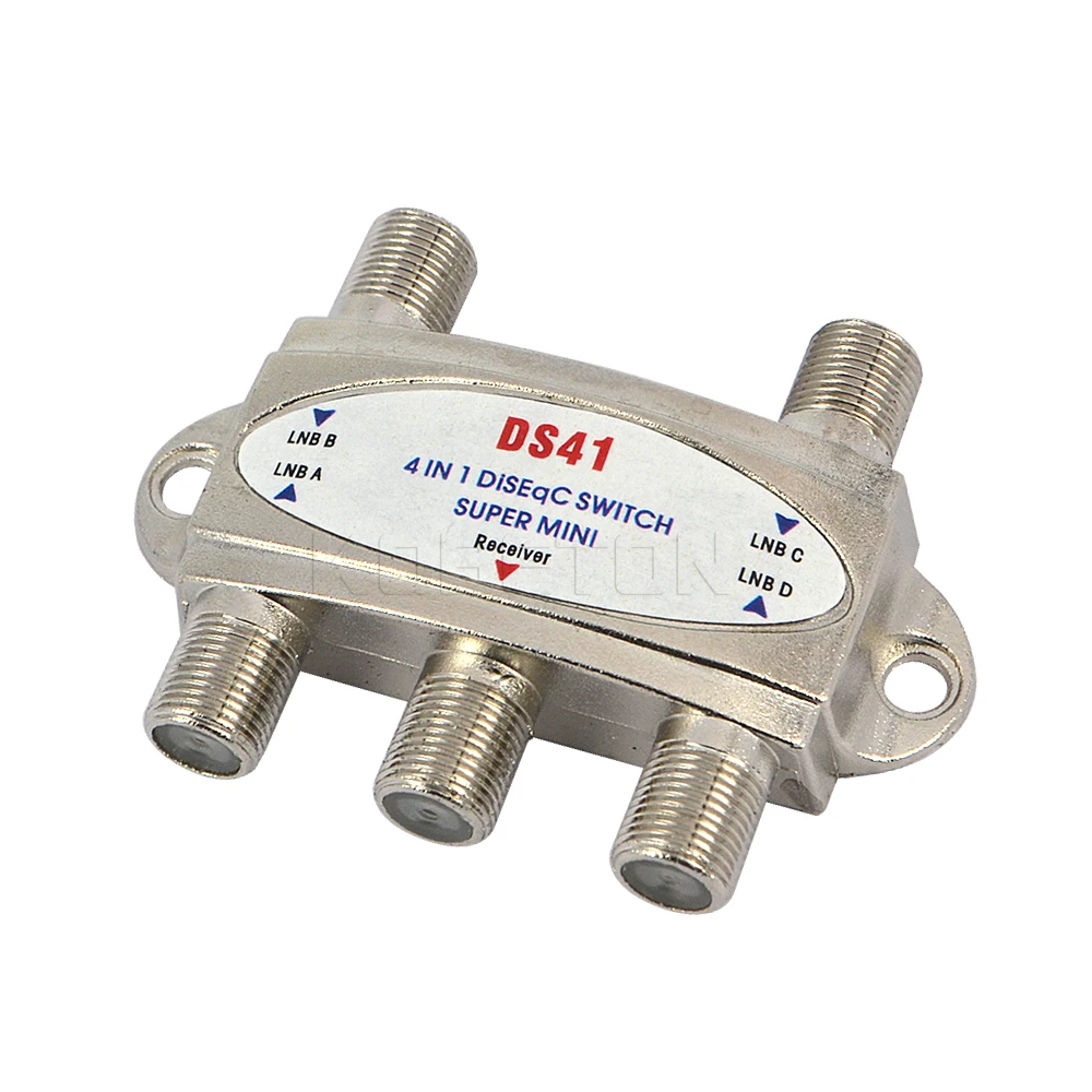 4 в 1 антенна для спутникового переключателя Kebidumei DS41 DISEqC|lnb switch|tv lnbswitch lnb |