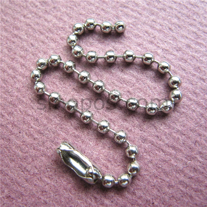 Металлическая шаровая цепь 12 см стальной Завязывающийся безопасный галстук