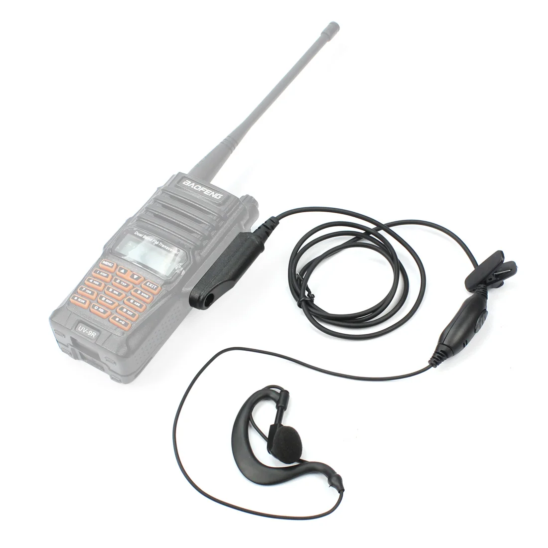 Baofeng UV-9R IP67 5 Вт дальняя рация 10 км любительский двухдиапазонный UV9R портативный CB радио коммуникатор с наушником микрофоном