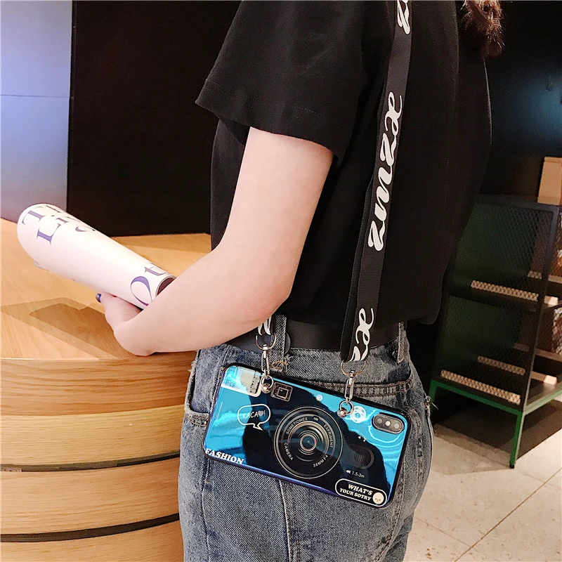 Snzvok Camera Case With strap Holder For Huawei P30 P20 Lite P10 P9 Plus Mate 8 9 10 20 Pro Nova 2 3 4 2S 3i 3E 4E Cover |