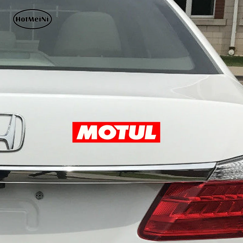 HotMeiNi автомобильный Стайлинг стикер для автомобиля водонепроницаемый Motul Voiture Course