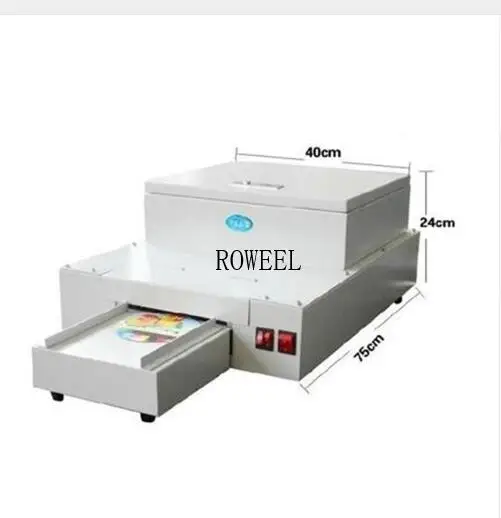 CD DVD УФ покрытие машина настольная UV coater ламинатор 220В Быстрая