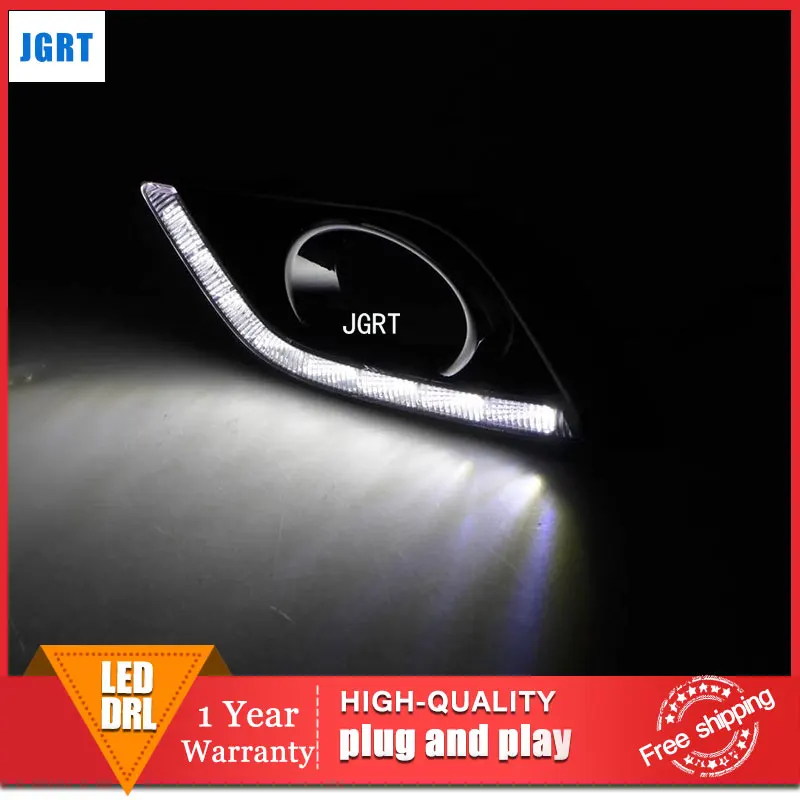 Тюнинг автомобилей 2013 2014 для Nissan Livina LED DRL туман лампы дневного света высокая