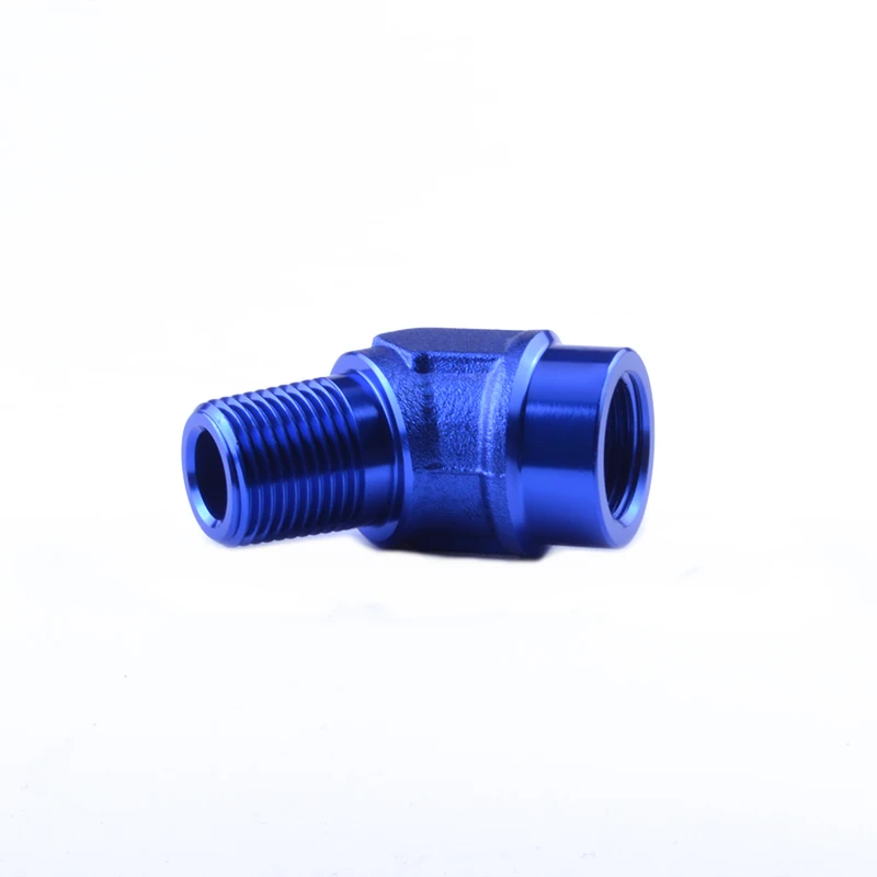 ESPEEDER 1/2 &quotNPT 45 градусов нитки поворотный масла/топлива/газа шланг Конец мужской