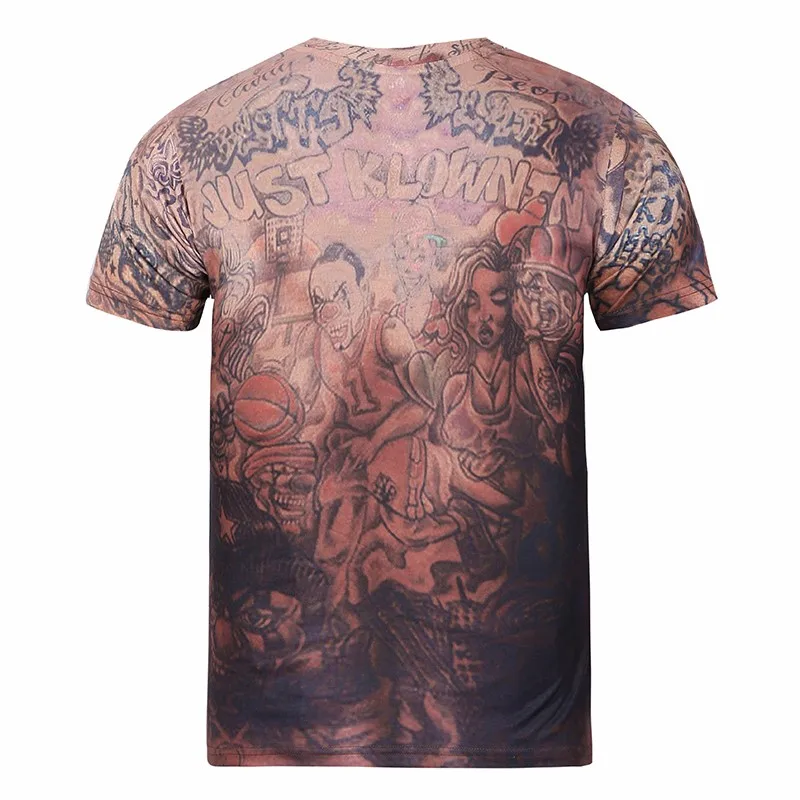 JR Smith Tattoos Футболка мужская женская хипстерская 3D футболка Харадзюку Винтаж индийское племя тату принт мускулистые футболки