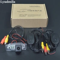 lyudmila wireless camera for bmw x5 e53 e70 x6 e71 car rear view camera reverse camera hd night vision easy installation