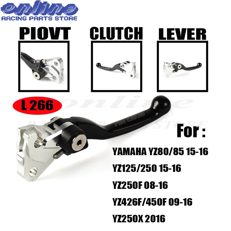 Left CNC Pivot Brake Clutch Lever For YAMAHA YZ80 YZ85 YZ125 YZ250 YZ250F YZ426F YZ450F YZ250X pit dirt bike motocross | Автомобили и