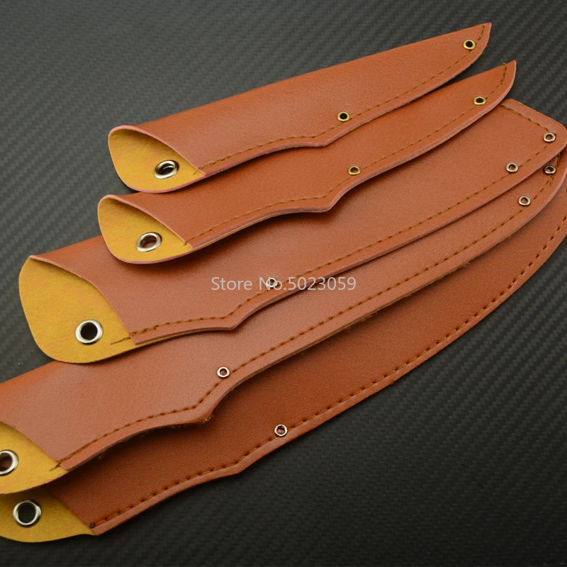 1 шт. чехол из высококачественной искусственной кожи для рукоятки ножа прямой нож
