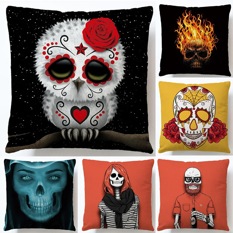 RUBYLOVE Новый домашний декор чехол для подушки из льна стул диван наволочка 45x45 см