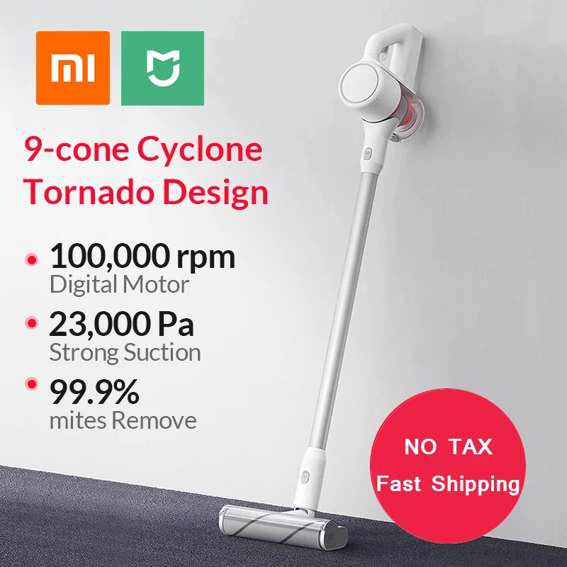 Xiaomi Mijia ручной беспроводной пылесос портативный беспроводной сильный всасывающий аспиратор домашний Циклон чистый пылесборник