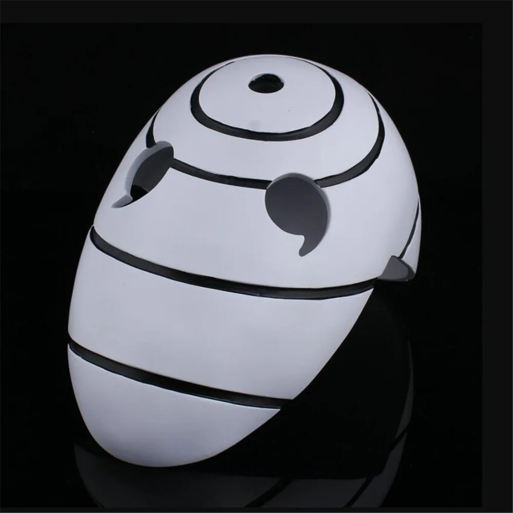 Белая Смола Маска Наруто Хэллоуин маскарадный костюм реквизит аниме маска Тоби