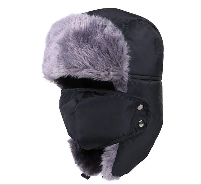 2016 модная зимняя уличная теплая шапка для мужчин утолщенная катания на лыжах