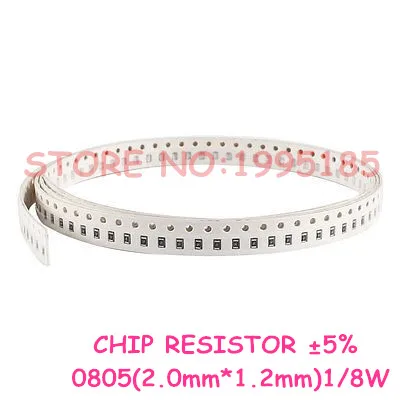 100 шт./лот 0805 SMD 5% 56K ohm 563 Размер 2 0*1 6 мм|smd 0805|smd 0 ohmsmd 805 |