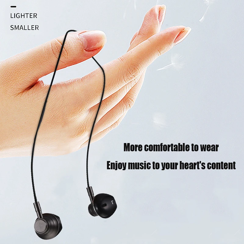 NEW Wireless Bluetooth Earphone Active Noise Cancelling Sports Stereo Headset V5.0 Neckband Headphone with Mic PK i7s | Электроника