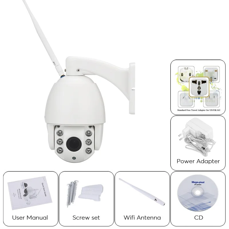 Камера видеонаблюдения Sony 323 senor с 5-кратным оптическим зумом 2 МП | Безопасность и