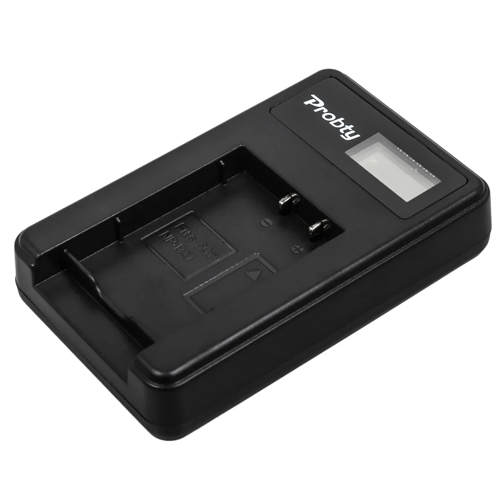 2 шт. аккумуляторы PROBTY NP-BX1 NP BX1 + зарядное устройство для ЖК-дисплея для Sony DSC-RX100 DSC-WX500 IV RX10 II HX300 WX300 HDR-AS15 CX240E MV1 AS30V (art.: 3920cde3fb76d) - 3920cde3fb76d