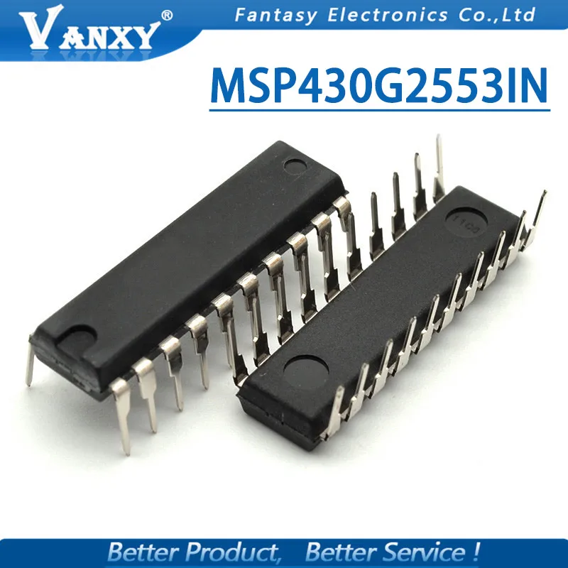 2 шт. MSP430G2553IN DIP20 M430G2553 DIP-20 MSP430G2553 DIP MSP430G2553IN20 | Электронные компоненты и