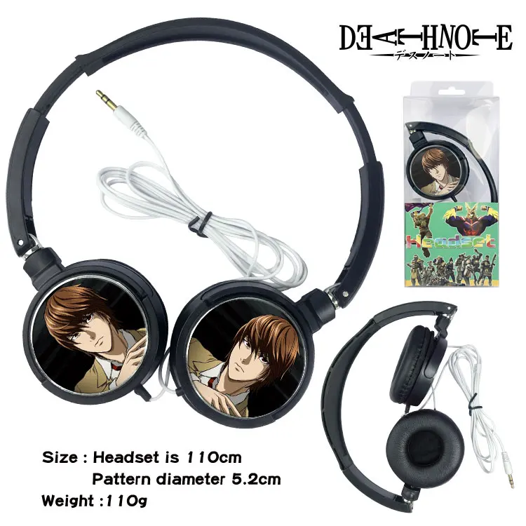 Death Note L лампа Yagami наушники складная гарнитура с Bluetooth проводные портативные для