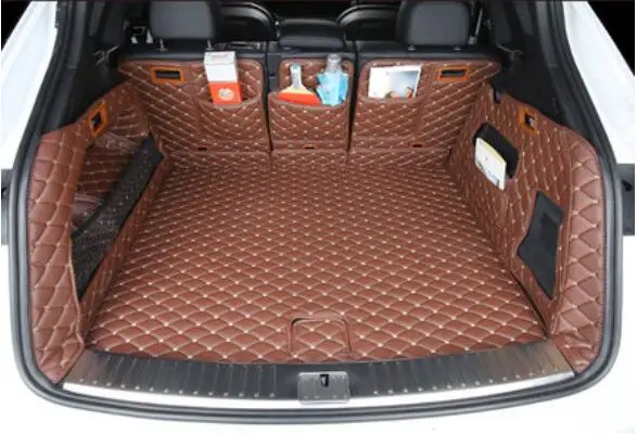 Автомобильный вышитый кожаный полный задний багажник поднос лайнер Грузовой