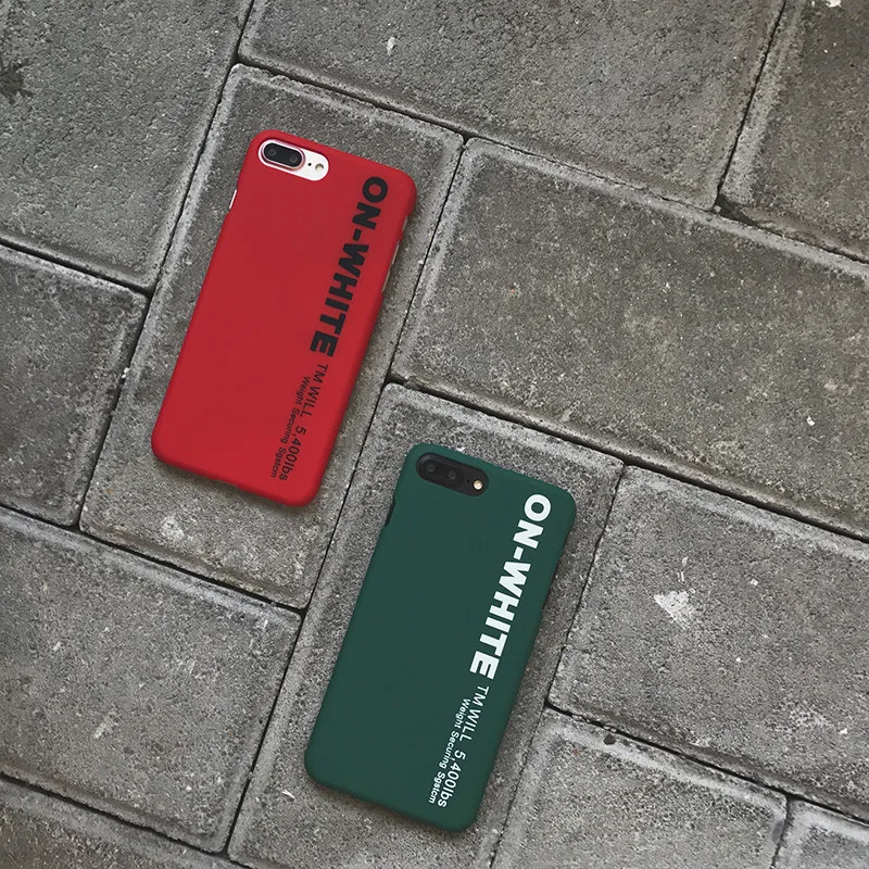 Роскошный чехол для телефона в Корейском стиле с надписью iPhone 6 Puls 7 8 X XS Max XR