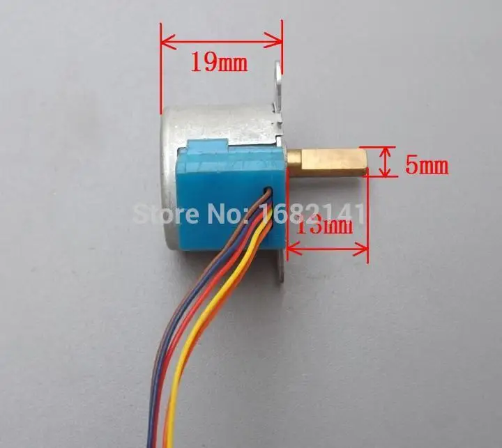 Новый 28BYJ 48 5V 4 этап 5 провод DC Шестерни шаг шаговый двигатель|stepper motor|geared stepper motorgear