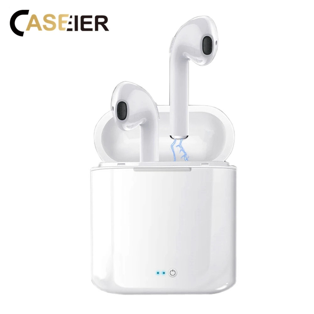 Bluetooth гарнитура CASEIER I7S подходит для зарядки i7S Auriculares bluetooth inalambrico ecouteur sans fil
