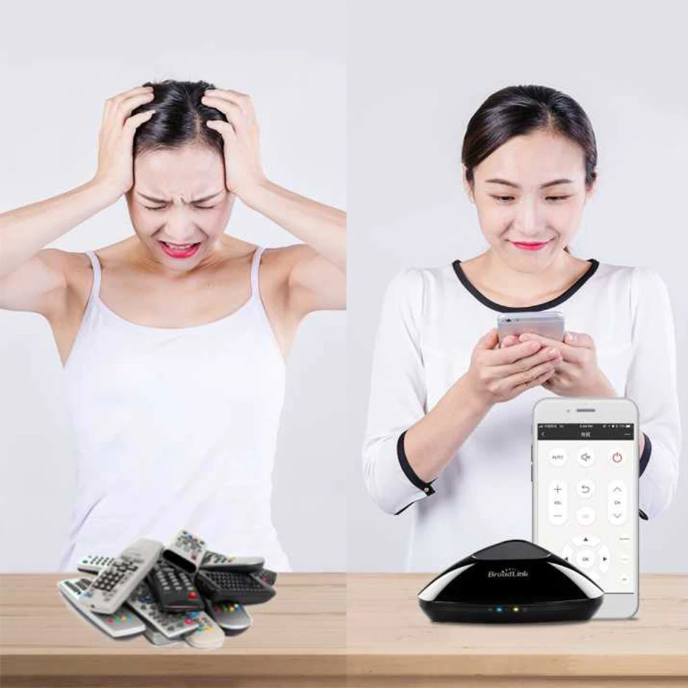 Оригинальное управление Broadlink RMPro Mini 3 домашнее автоматическое работает с Alexa Google