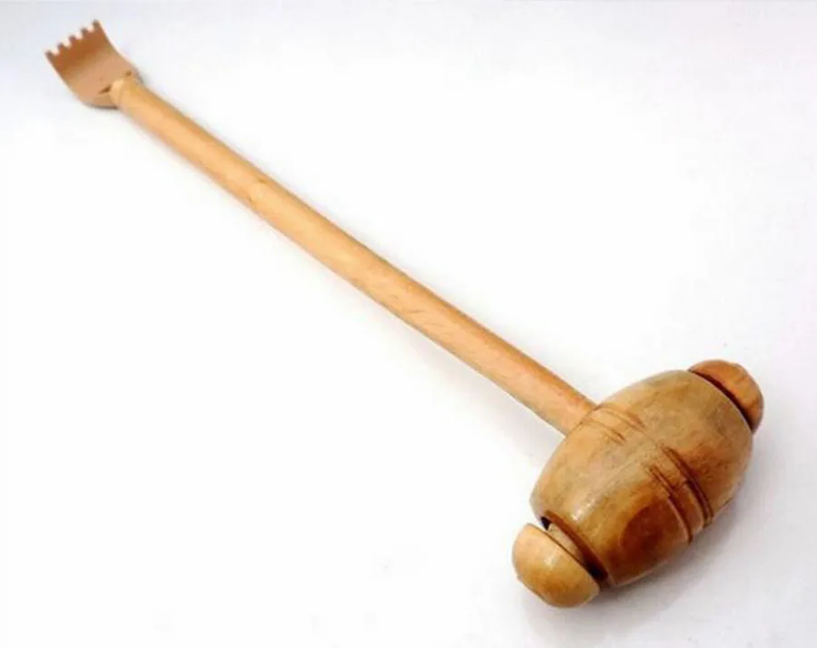 HANRIVER Multifunctional massagers dual-purpose massage hammer double belt scratching stick beat beats | Красота и здоровье