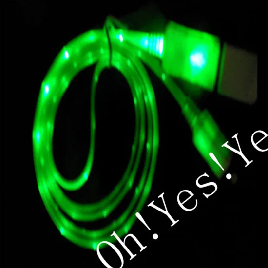 HOT Sale LED Light Micro USB Charger Data Sync Cable for Samsung Galaxy S4 HTC Android Cell Phone | Мобильные телефоны и