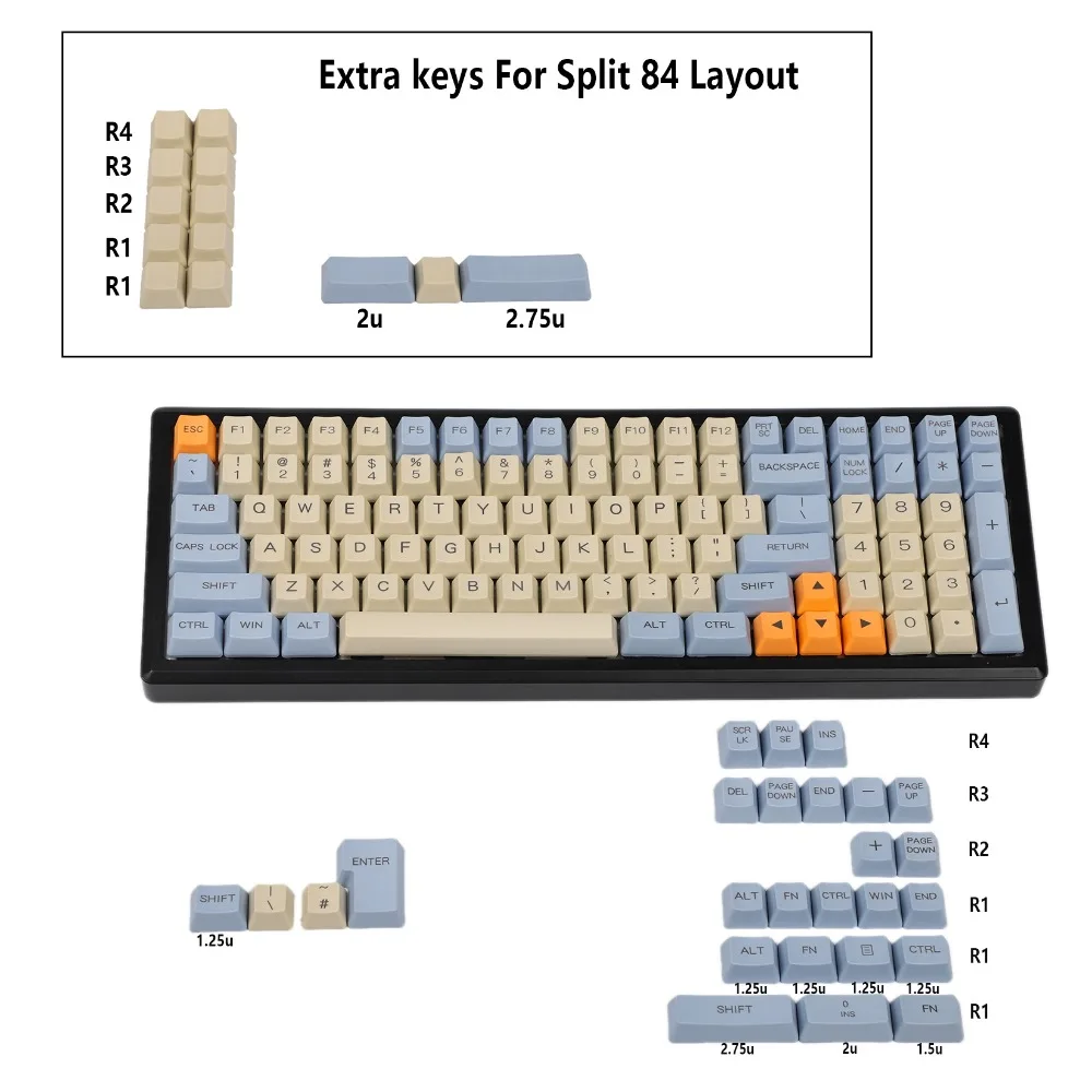 YMDK лазерная гравировка ANSI ISO OEM профиль Толстая PBT Keycap для MX механическая клавиатура filco YMD96 RS96 YMD75 KBD75 FC980M VEA 75