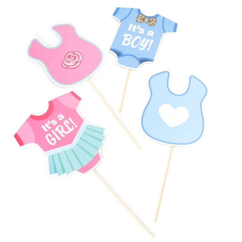 Детская любовная интересная фотокамера It's A Boy Girl Реквизит Baby Shower фотография 25