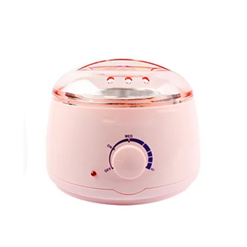 Pink US AdjustableTemperature одиночный нагреватель удаление волос нагревание воска машина воск инструмент для терапии удаления волос Depilatio - Цвет: Pink US