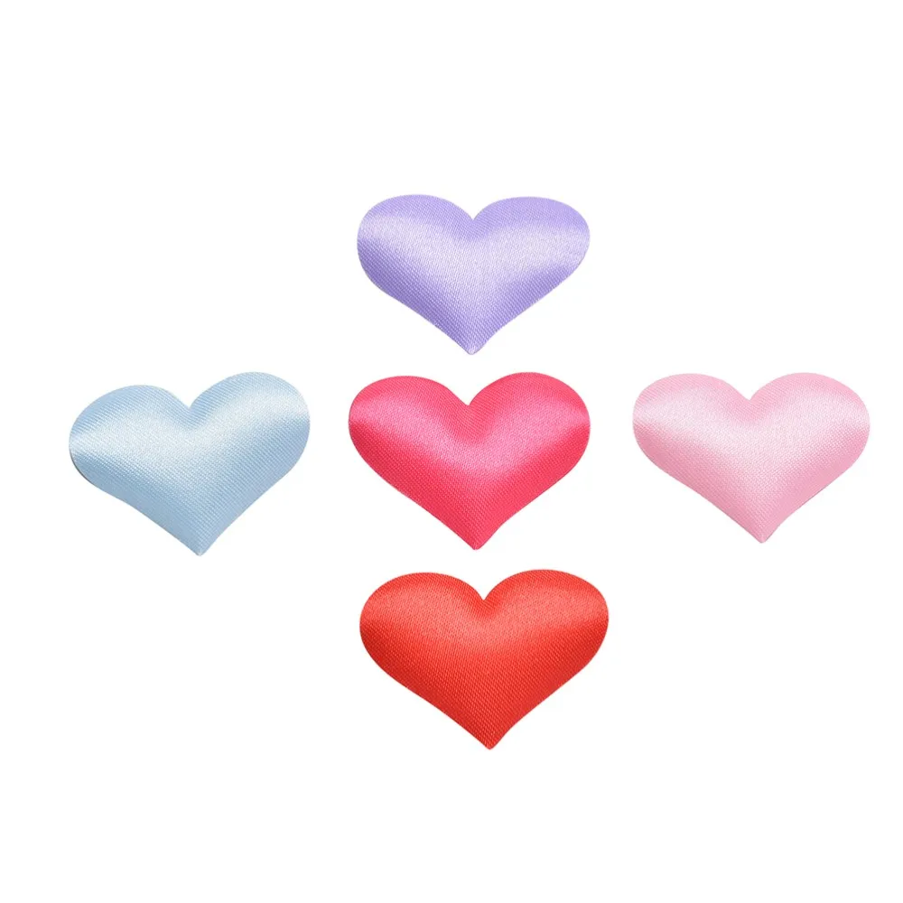 

1000pcs 3.5cm Heart Shaped Sponge Petals Satin Fabric Artificial Flower Petals Wedding Decor DIY Scatter Confetti FPH1806