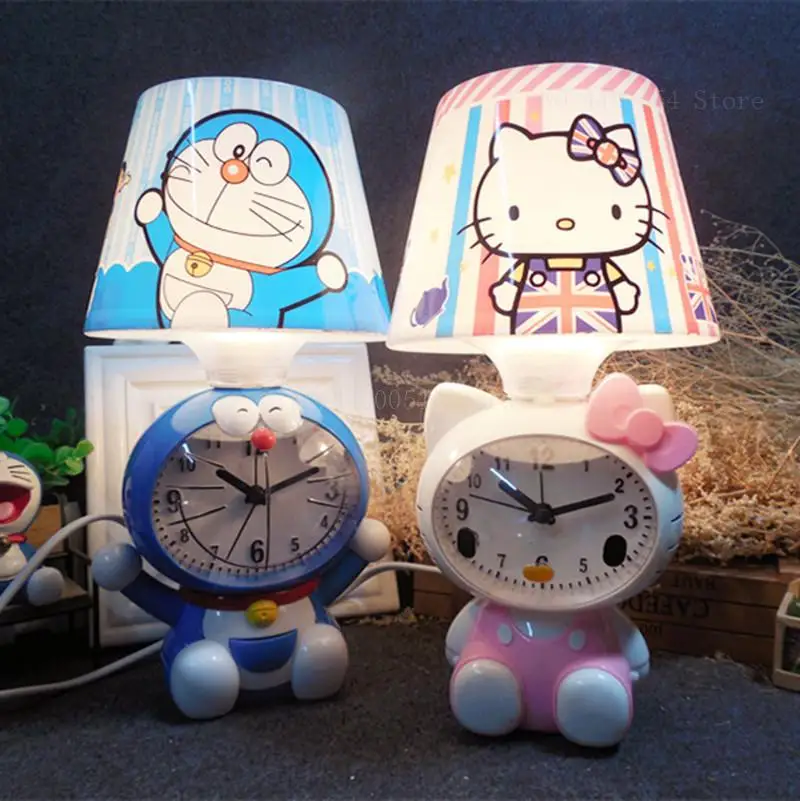 Hello Kitty USB штепсельная лампа с мультяшным дизайном теплый свет для спальни