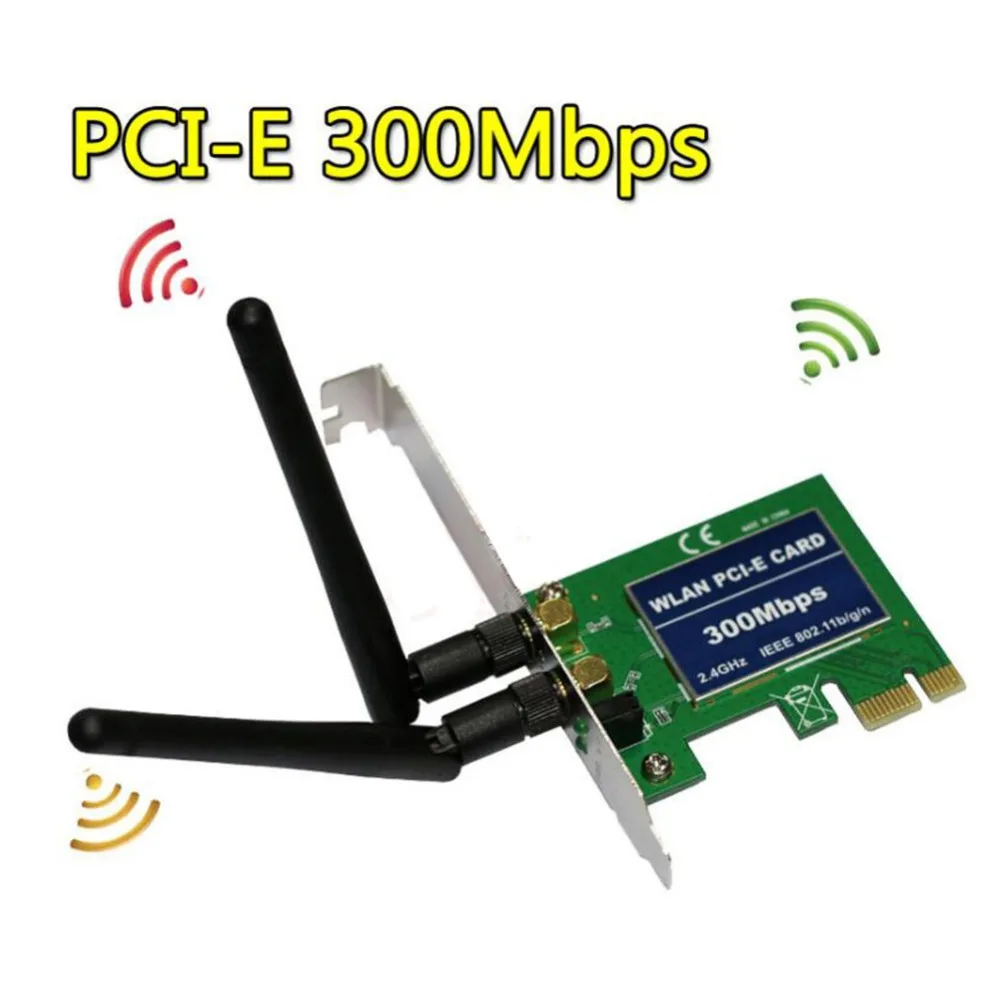 ECos PCIe Экспресс Настольный встроенный беспроводной сетевой карты 300 Мбит/с Wifi