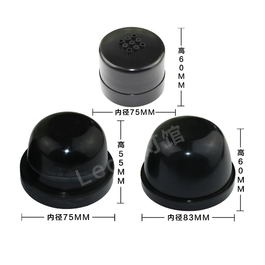 

for Volkswagen Bora 06-17 headlamp rear cover dust cover low high beam headlight cover lengthened seal cover 1PCS