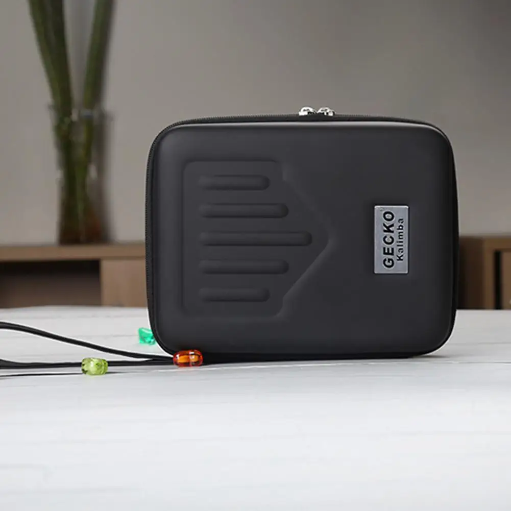 GECKO портативный водонепроницаемый ударопрочный 17 клавишный Kalimba Mbira чехол для