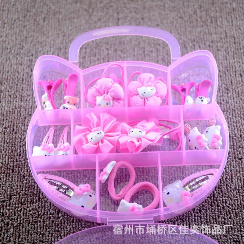 Hello kitty Аксессуары для волос El Cabello аксессуары для женщин резинка на голову Детские аксессуары для волос заколка