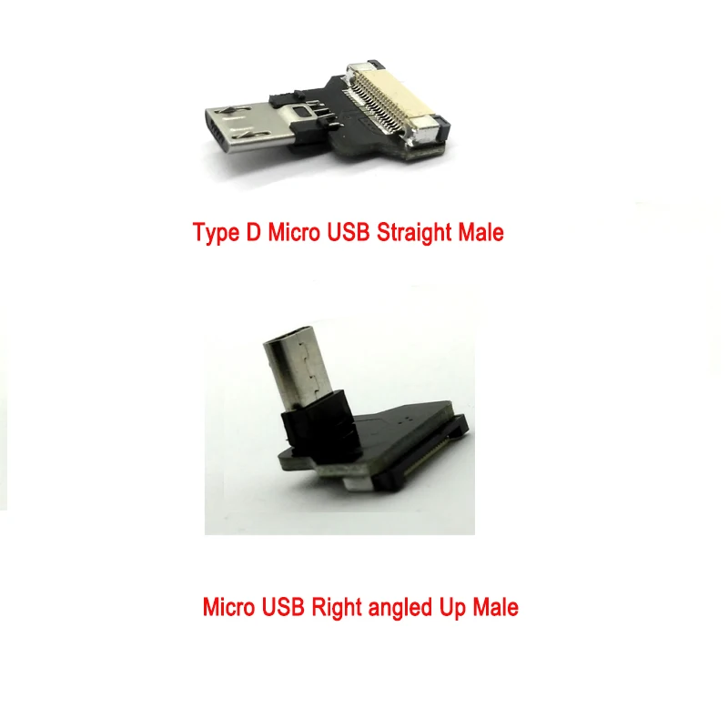 Гибкий металлический мягкий USB-кабель 5 см ~ 100 микро-ап угловой штекер-микро