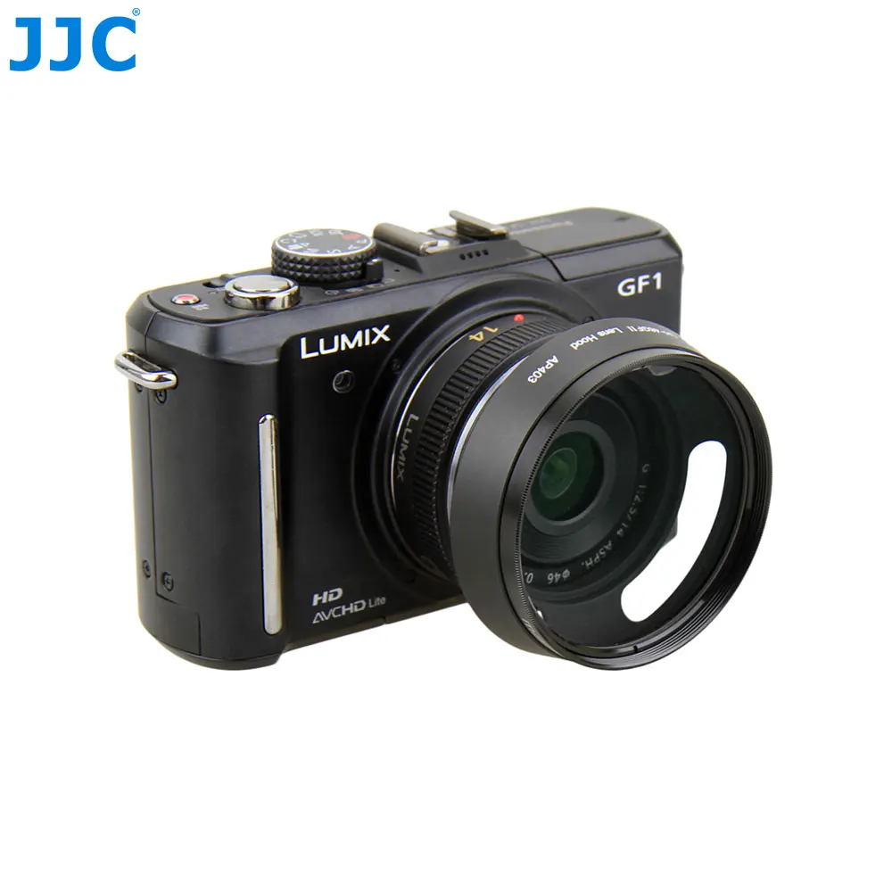 Металлическая защитная крышка объектива JJC для Panasonic Lumix G 20 мм f/1 7 II или 14 f/2 5 ASPH |