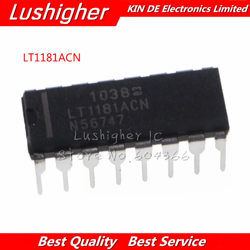 10 шт. LT1181ACN LT1181 DIP|Интегральные схемы| |