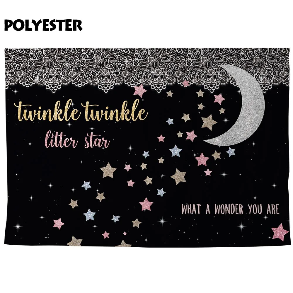 Фон для фотосъемки Allenjoy детская песня Звезда Луна звездное небо Фотофон