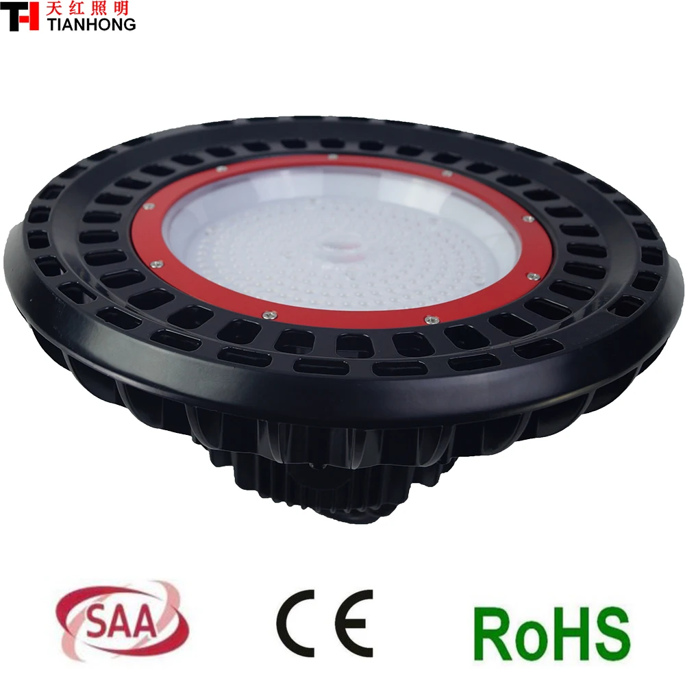 SAA CE ROHS PSE IP65 LED high bay light 130lm/w 5 лет гарантии UFO led warehouse 100w Lumileds 3030 leds|led light|high lighthigh |